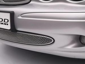Jaguar X-Type Lower radiator Grilles, Stainless Steel mesh grille Part No. 9047