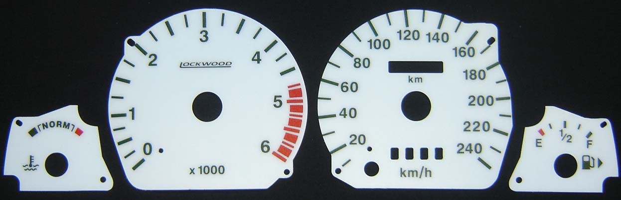 Mondeo Diesel Dials (Trip button on Left) Part No. 300L/MM4