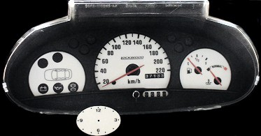 Escort Mk6/7 Dials. No Rev. Counter. Part No. 300ZZ1