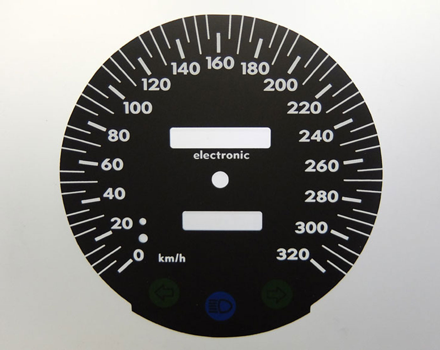 Ferrari 456. MPH to KMH Conversion Dial for imported vehicle. Part No. C1122