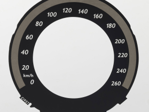 CLS AMG MPH to KMH Conversion Dial for imported / exported vehicle. Part No. C1937
