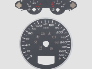 S3. MPH to KMH Conversion Dial for imported vehicle. Part No. C546