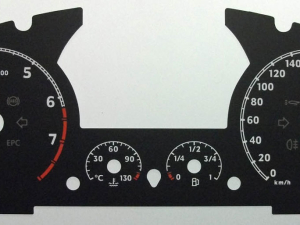 Continental MPH to KMH Conversion Dial for imported / exported vehicle. Part No. C683