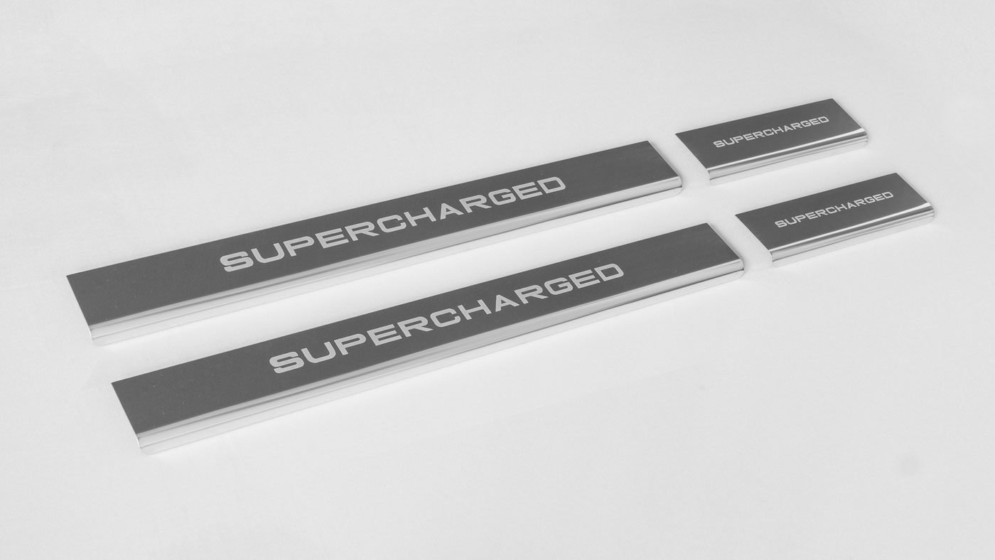 Sport Supercharged Sill Protectors (2005 - 2012) Part No. K09