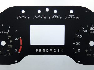 Ford F150 Diesel Models, Mk12, MPH to KMH Conversion Dial for imported / exported vehicle. Part No. C1741