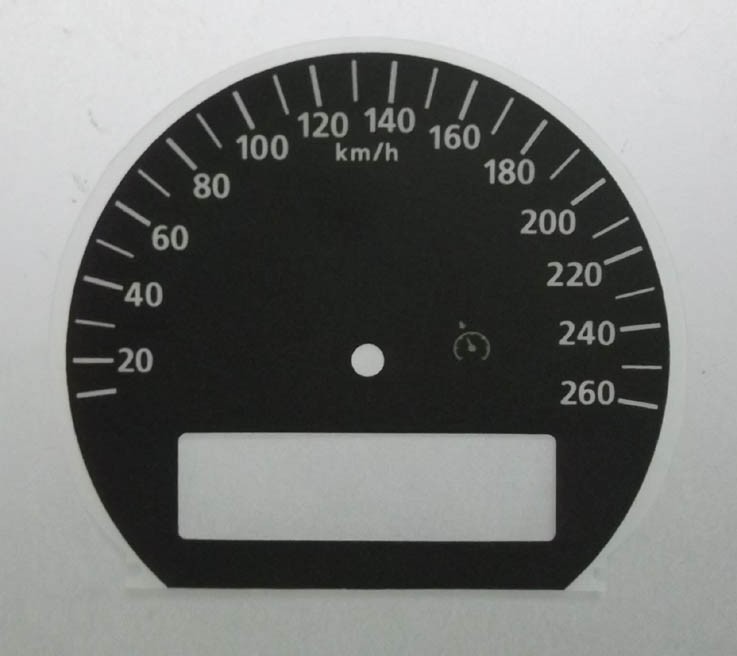 BMW X3 (E83). MPH to KMH conversion dials for imported / exported vehicles. Part No. C959