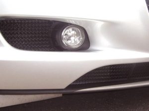 RX-8 Black Grille Bundle 'F' - Oil-coolers / Air-con + Rear Grilles. Part No. 9026BK-30BK
