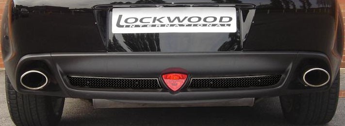 RX-8 Black Styling Grilles for the rear bumper Part No. 9030BK