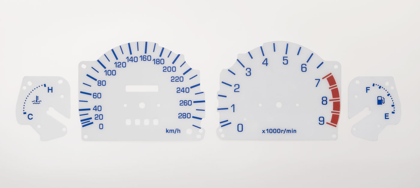 Impreza Dials (93-2001) 280kmh. Part No 30KKK
