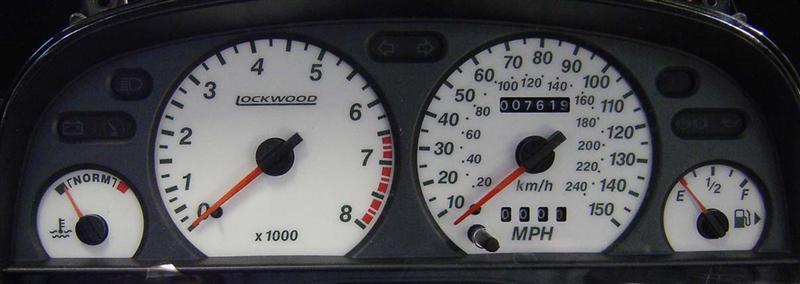 Mondeo 150 MPH Petrol Dials (Trip button on Left) Part No. 400L/MM2