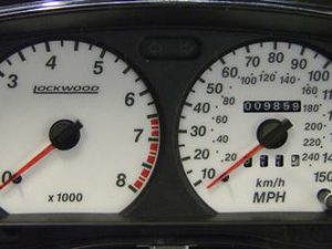 Mondeo 150MPH Petrol Dials (Trip button on Right) Part No. 400L/MM1