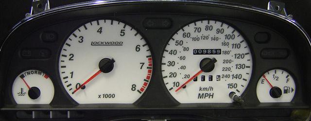 Mondeo 150MPH Petrol Dials (Trip button on Right) Part No. 400L/MM1