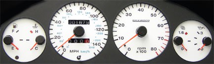 Punto Mk1 GT Turbo Dials. Part No. 40VVV