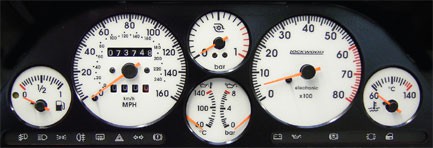 Uno Turbo Dials. Part No. 40YYY