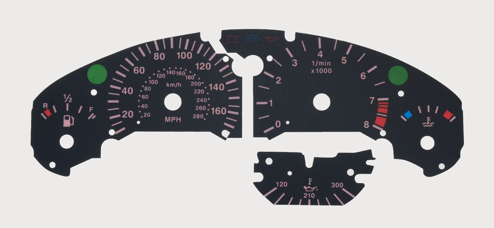 BMW M3 (E36) Dials. Part No. 44YY