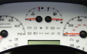 Punto Mk2 Dials. With Rev Counter. Part No. 44DDD