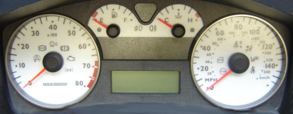 Stilo Dials for Petrol engine. Part No. 45JP