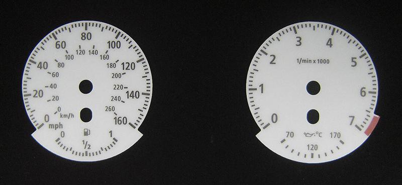 BMW 6 Series E63-E64 Dials. Part No. 45V