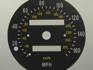 MGR V8 Dials. Part No. 8029