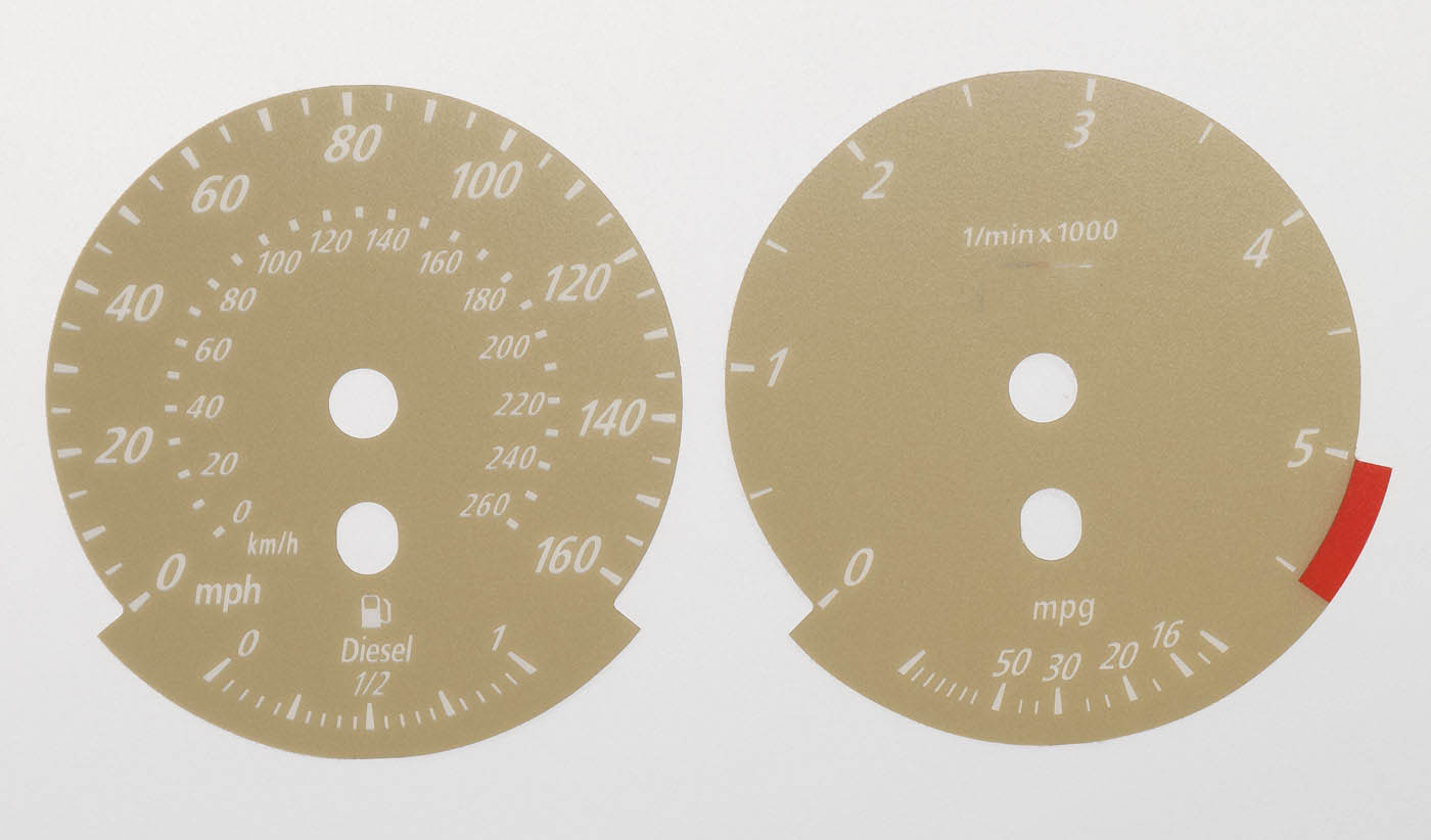 BMW X5 E70 Dials. Part No. 8091