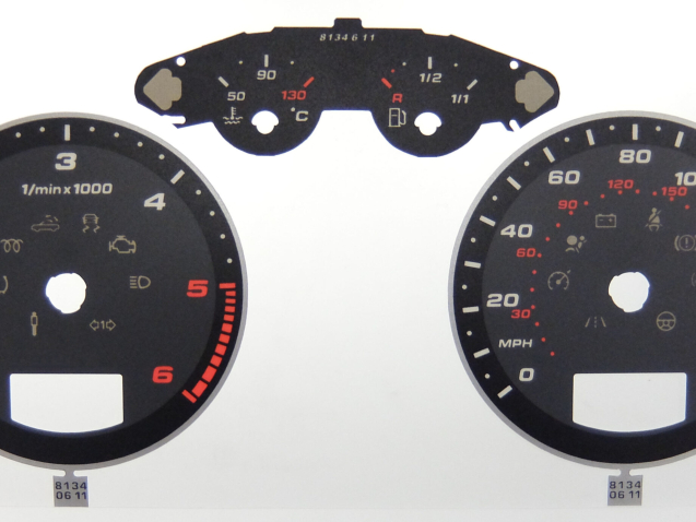 8134 Audi A3 Diesell RS Replica dials NL