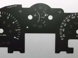 Range Rover Sport (Petrol). Black Dial. Part No. 8166B