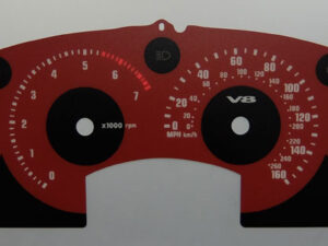 Holden Commodore / HSV Y & Z Series / Monaro / Ute (VY-VZ). KMH to MPH Conversion Dial for imported vehicle. Part No. C1076