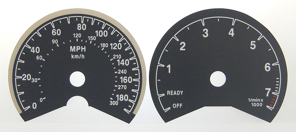 BMW M2, KMH to MPH Conversion Dial for imported / exported vehicle. Part No. C1588