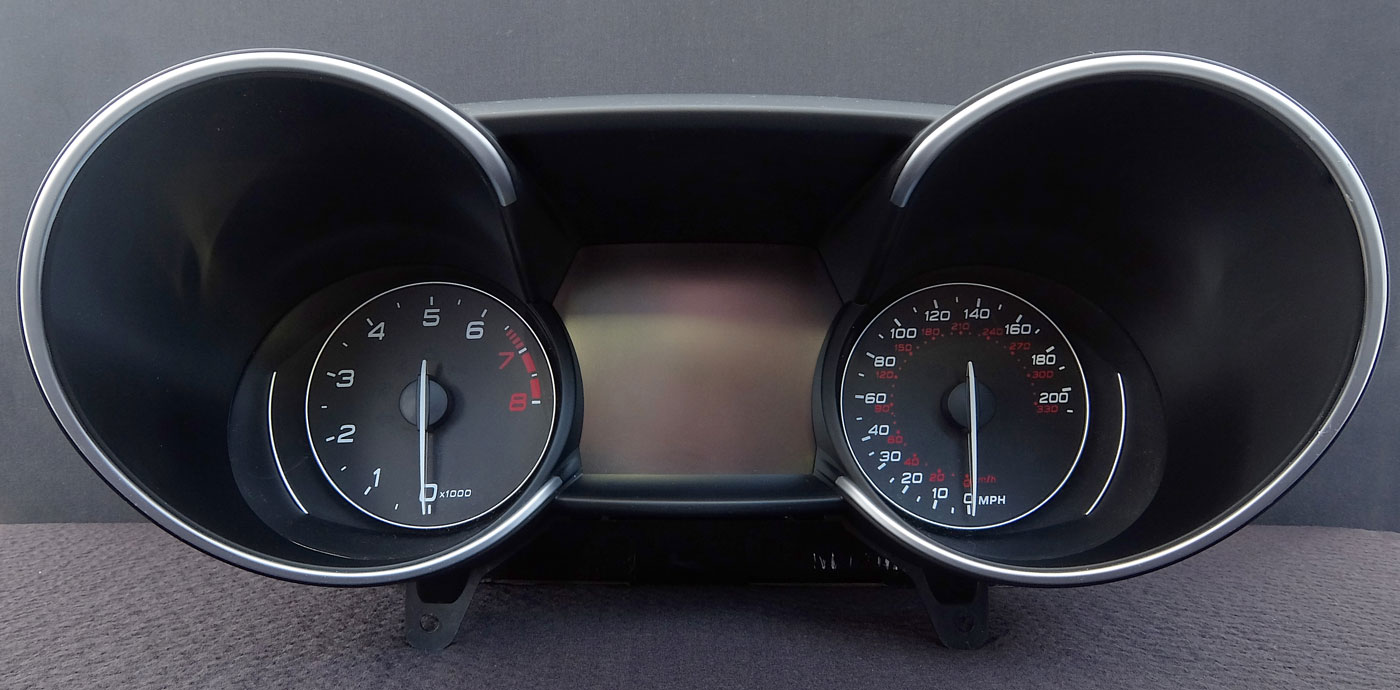 Alfa Romeo Giulia Quadrifoglio KMH to MPH Conversion Dial for imported / exported vehicle. Part No. C1791 - Image 2