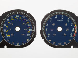Maserati Quattroporte KMH to MPH Conversion Dial for imported / exported vehicle. Part No. C1882