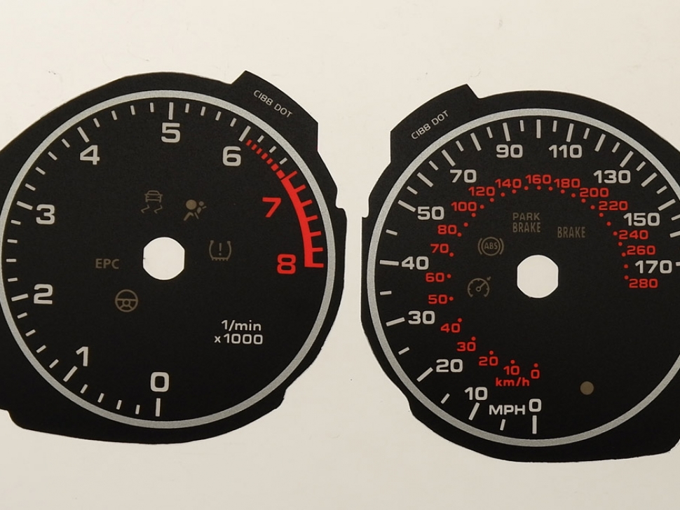 C188DOT---Audi-A4-Q5-MPH-Dials,-with-BRAKE-symbols