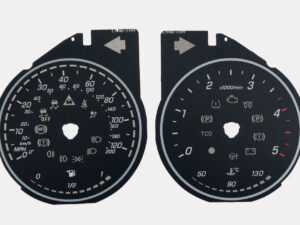 Mercedes Sprinter / Hymer Motorhome KMH to MPH Conversion Dial for imported / exported vehicle. Part No. C1940