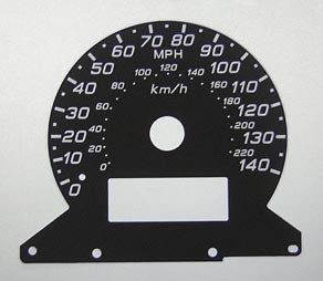 CR-V. KMH to MPH Conversion Dial for imported vehicle. Part No. C097
