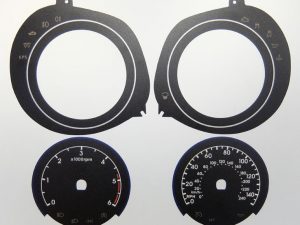 iX20 Diesel, KMH to MPH Conversion Dial for imported vehicle. Part No. C1039