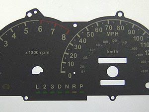 Hyundai (various models). KMH to MPH Conversion Dial for imported vehicle. Part No. C113