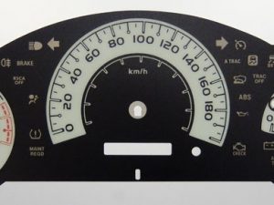 FJ Cruiser MPH to KMH Conversion Dial for imported / exported vehicle. Part No. C1192