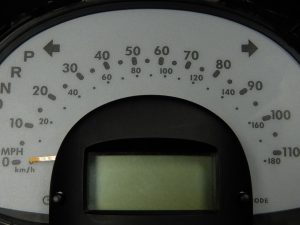 Sirion (Boon) & Passo Automatic, KMH to MPH Conversion Dial for imported vehicle. Part No. C1197