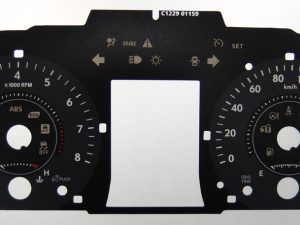 Toyota Sienna LE MPH to KMH Conversion Dial for imported / exported vehicle. Part No. C1229