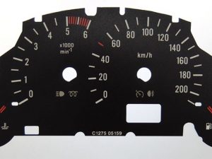 Corsa C. MPH to KMH Conversion Dial for imported / exported vehicle. Part No. C1275