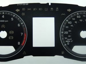 i20 Petrol, KMH to MPH Conversion Dial for imported / exported vehicle. Part No. C1474