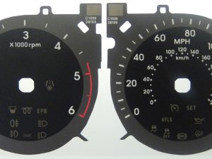 Hyundai i30, KMH to MPH Conversion Dial for imported / exported vehicle. Part No. C1506