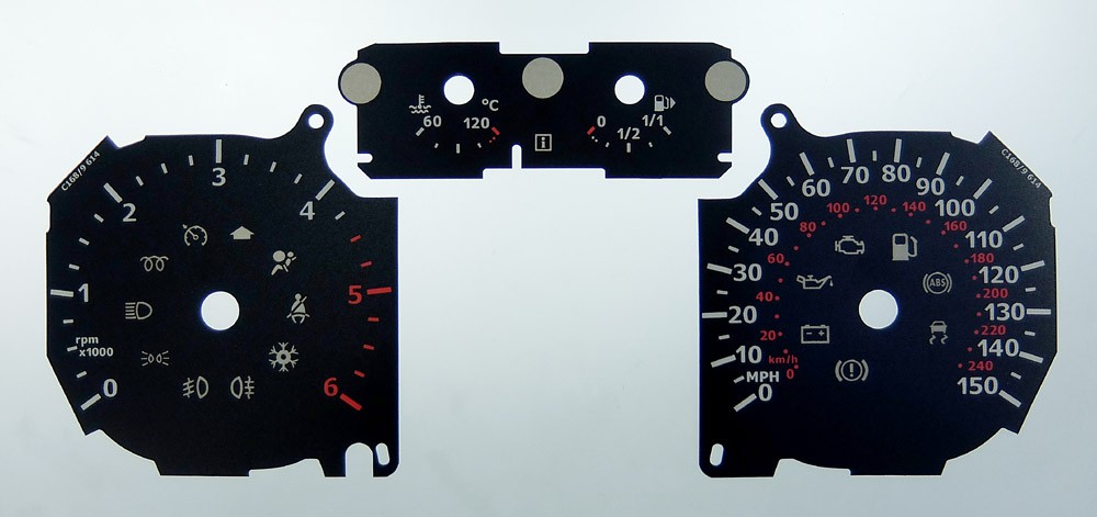 C-Max, Focus & Kuga Dials. Part No. C168/C169 - Image 2