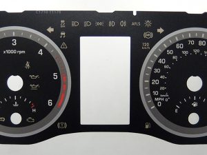 Hyundai Tucson, Diesel Models, KMH to MPH Conversion Dial for imported / exported vehicle. Part No. C1710