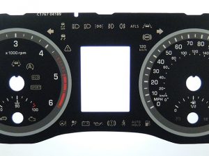 Hyundai Tucson / iX35, Diesel model, KMH to MPH Conversion Dial for imported / exported vehicle. Part No. C1767