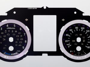 Infiniti Q50 KMH to MPH Conversion Dial for imported / exported vehicle. Part No. C1873