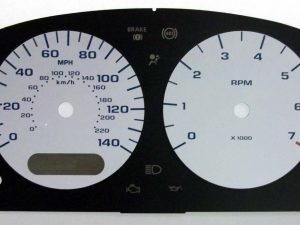 Voyager. KMH to MPH Conversion Dial for imported vehicle. Part No. C268