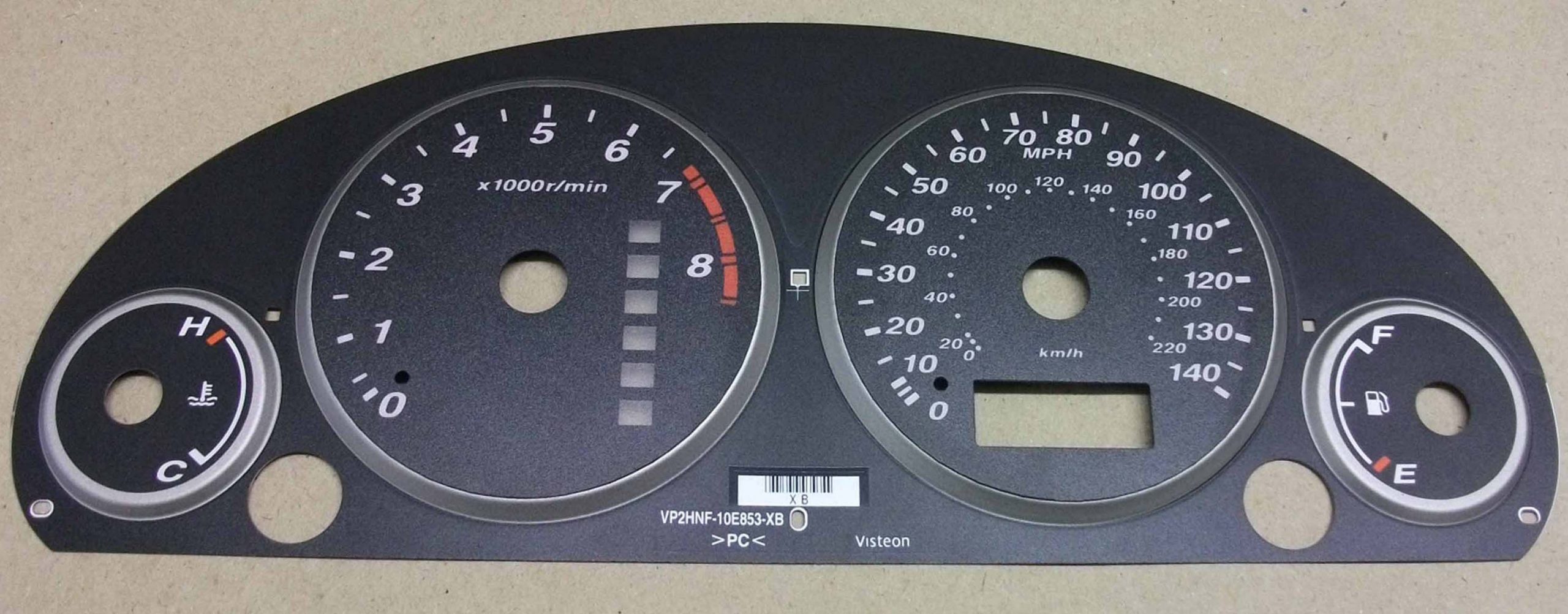 CR-V. KMH to MPH Conversion Dial for imported vehicle. Part No. C460 - Image 2