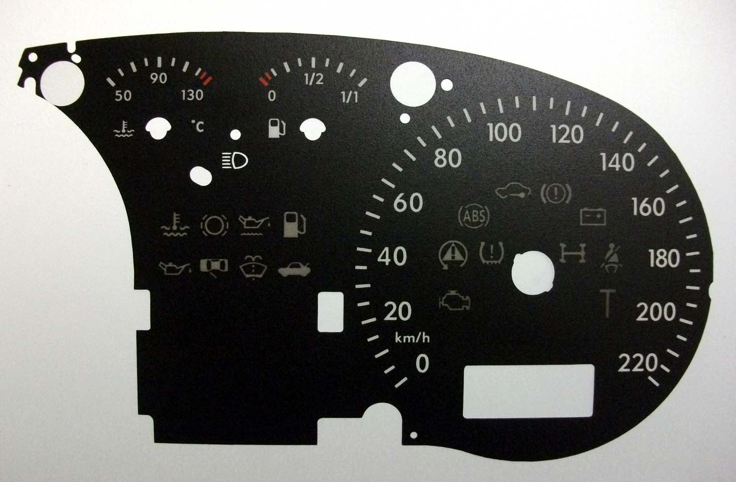 Transporter. 220 KMH. For non UK vehicles. Part No. C467