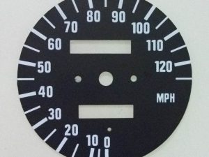 Aprilia Diablo. KMH to MPH Conversion Dial for imported vehicle. Part No. C605