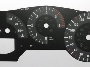 Altea and Leon MPH to KMH conversion for Imported / Exported vehicles. Part No. C803